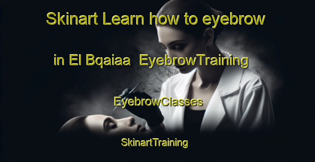 Skinart Learn how to eyebrow in El Bqaiaa | EyebrowTraining | EyebrowClasses | SkinartTraining-Lebanon