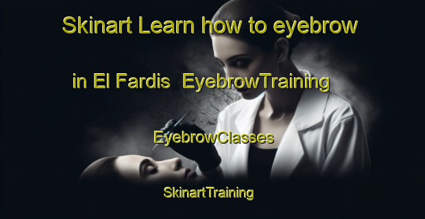 Skinart Learn how to eyebrow in El Fardis | EyebrowTraining | EyebrowClasses | SkinartTraining-Lebanon