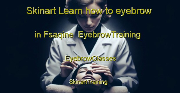 Skinart Learn how to eyebrow in Fsaqine | EyebrowTraining | EyebrowClasses | SkinartTraining-Lebanon