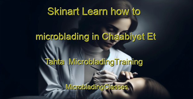 Skinart Learn how to microblading in Chaabiyet Et Tahta | #MicrobladingTraining #MicrobladingClasses #SkinartTraining-Lebanon