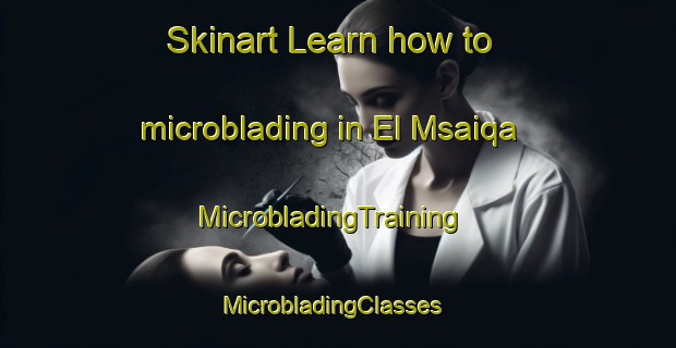 Skinart Learn how to microblading in El Msaiqa | MicrobladingTraining | MicrobladingClasses | SkinartTraining-Lebanon