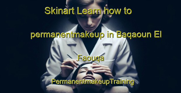 Skinart Learn how to permanentmakeup in Baqaoun El Faouqa | PermanentmakeupTraining | PermanentmakeupClasses | SkinartTraining-Lebanon