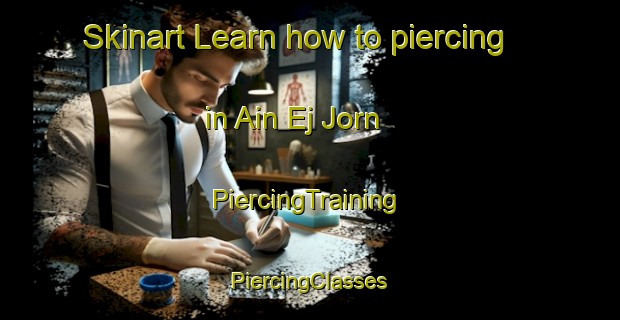 Skinart Learn how to piercing in Ain Ej Jorn | #PiercingTraining #PiercingClasses #SkinartTraining-Lebanon