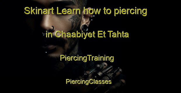 Skinart Learn how to piercing in Chaabiyet Et Tahta | PiercingTraining | PiercingClasses | SkinartTraining-Lebanon