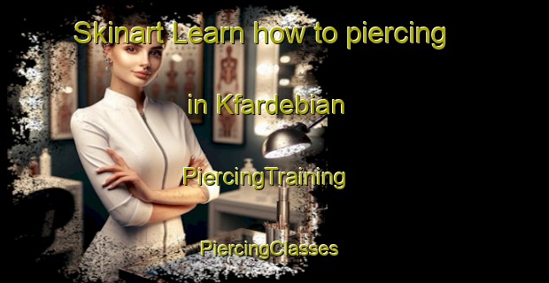 Skinart Learn how to piercing in Kfardebian | PiercingTraining | PiercingClasses | SkinartTraining-Lebanon