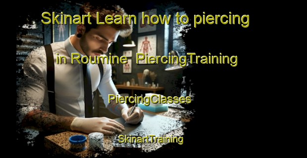 Skinart Learn how to piercing in Roumine | PiercingTraining | PiercingClasses | SkinartTraining-Lebanon