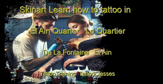 Skinart Learn how to tattoo in El Ain Quarter   Le Quartier De La Fontaine   El Ain | TattooTraining | TattooClasses | SkinartTraining-Lebanon