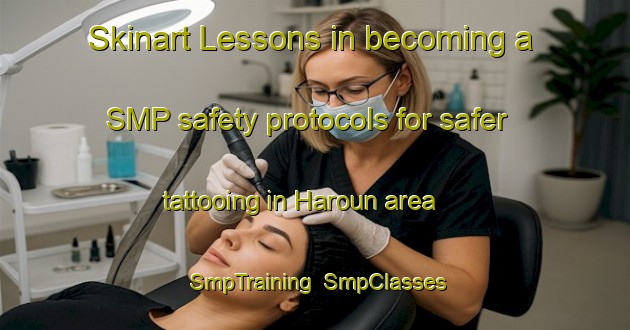 Skinart Lessons in becoming a SMP safety protocols for safer tattooing in Haroun area | SmpTraining | SmpClasses | SkinartTraining-Lebanon