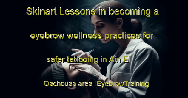 Skinart Lessons in becoming a eyebrow wellness practices for safer tattooing in Ain El Qachouaa area | EyebrowTraining | EyebrowClasses | SkinartTraining-Lebanon