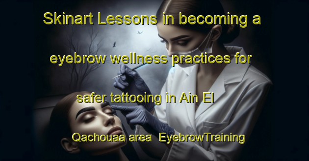 Skinart Lessons in becoming a eyebrow wellness practices for safer tattooing in Ain El Qachouaa area | EyebrowTraining | EyebrowClasses | SkinartTraining-Lebanon