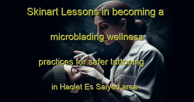 Skinart Lessons in becoming a microblading wellness practices for safer tattooing in Haqlet Es Saiyed area | MicrobladingTraining | MicrobladingClasses | SkinartTraining-Lebanon