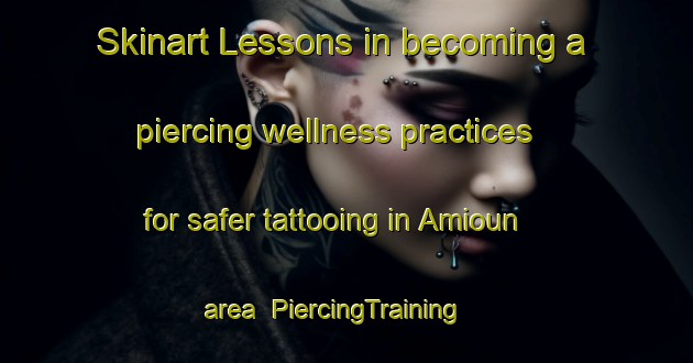 Skinart Lessons in becoming a piercing wellness practices for safer tattooing in Amioun area | PiercingTraining | PiercingClasses | SkinartTraining-Lebanon