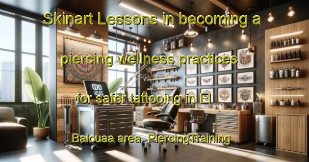 Skinart Lessons in becoming a piercing wellness practices for safer tattooing in El Balouaa area | PiercingTraining | PiercingClasses | SkinartTraining-Lebanon
