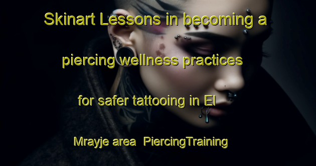 Skinart Lessons in becoming a piercing wellness practices for safer tattooing in El Mrayje area | PiercingTraining | PiercingClasses | SkinartTraining-Lebanon