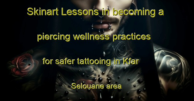 Skinart Lessons in becoming a piercing wellness practices for safer tattooing in Kfar Selouane area | PiercingTraining | PiercingClasses | SkinartTraining-Lebanon