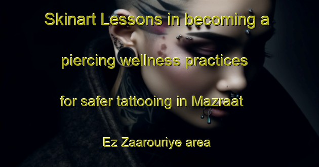 Skinart Lessons in becoming a piercing wellness practices for safer tattooing in Mazraat Ez Zaarouriye area | PiercingTraining | PiercingClasses | SkinartTraining-Lebanon