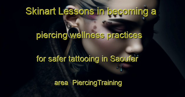 Skinart Lessons in becoming a piercing wellness practices for safer tattooing in Saoufar area | PiercingTraining | PiercingClasses | SkinartTraining-Lebanon