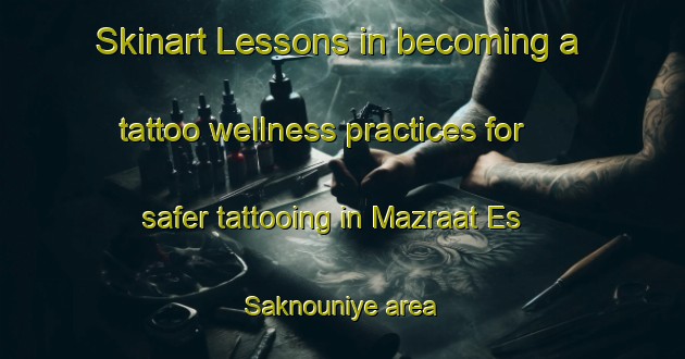 Skinart Lessons in becoming a tattoo wellness practices for safer tattooing in Mazraat Es Saknouniye area | TattooTraining | TattooClasses | SkinartTraining-Lebanon