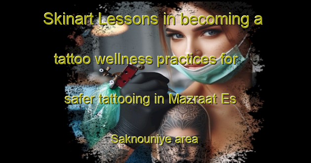 Skinart Lessons in becoming a tattoo wellness practices for safer tattooing in Mazraat Es Saknouniye area | TattooTraining | TattooClasses | SkinartTraining-Lebanon