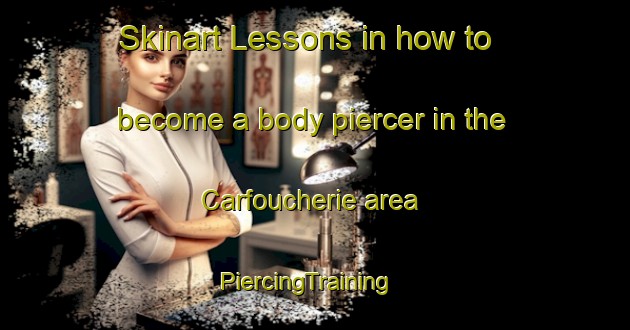 Skinart Lessons in how to become a body piercer in the Carfoucherie area | PiercingTraining | PiercingClasses | SkinartTraining-Lebanon