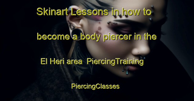 Skinart Lessons in how to become a body piercer in the El Heri area | PiercingTraining | PiercingClasses | SkinartTraining-Lebanon
