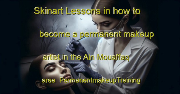 Skinart Lessons in how to become a permanent makeup artist in the Ain Mouaffaq area | PermanentmakeupTraining | PermanentmakeupClasses | SkinartTraining-Lebanon