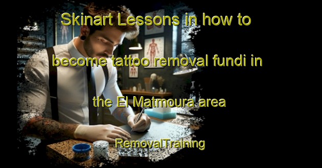 Skinart Lessons in how to become tattoo removal fundi in the El Matmoura area | RemovalTraining | RemovalClasses | SkinartTraining-Lebanon