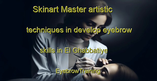 Skinart Master artistic techniques in develop eyebrow skills in El Ghabbatiye | EyebrowTraining | EyebrowClasses | SkinartTraining-Lebanon