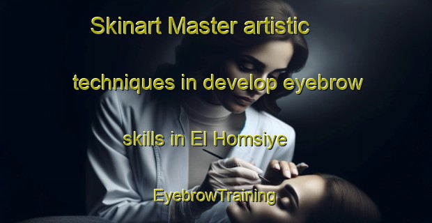 Skinart Master artistic techniques in develop eyebrow skills in El Homsiye | EyebrowTraining | EyebrowClasses | SkinartTraining-Lebanon