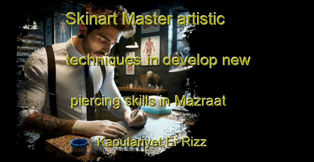 Skinart Master artistic techniques in develop new piercing skills in Mazraat Kaoutariyet Er Rizz | PiercingTraining | PiercingClasses | SkinartTraining-Lebanon