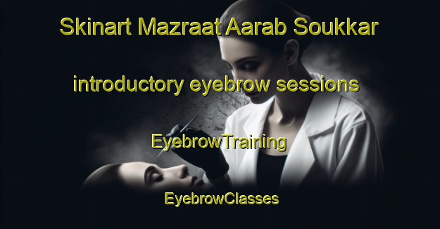 Skinart Mazraat Aarab Soukkar introductory eyebrow sessions | EyebrowTraining | EyebrowClasses | SkinartTraining-Lebanon