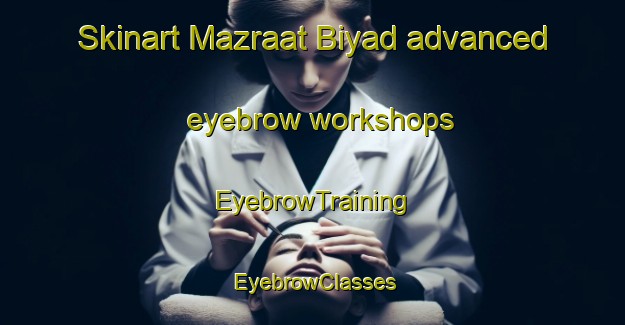 Skinart Mazraat Biyad advanced eyebrow workshops | EyebrowTraining | EyebrowClasses | SkinartTraining-Lebanon