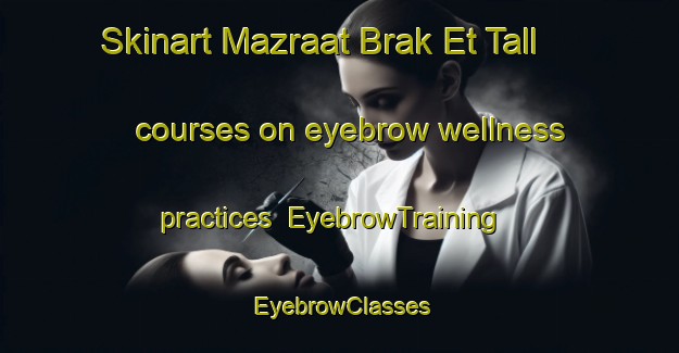 Skinart Mazraat Brak Et Tall courses on eyebrow wellness practices | EyebrowTraining | EyebrowClasses | SkinartTraining-Lebanon