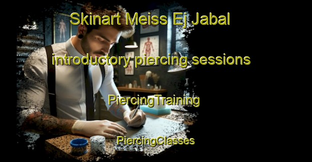 Skinart Meiss Ej Jabal introductory piercing sessions | #PiercingTraining #PiercingClasses #SkinartTraining-Lebanon