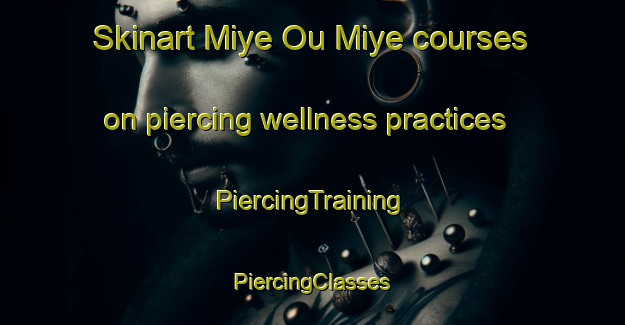 Skinart Miye Ou Miye courses on piercing wellness practices | #PiercingTraining #PiercingClasses #SkinartTraining-Lebanon