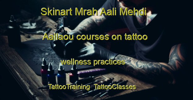 Skinart Mrah Aali Mehdi Aallaou courses on tattoo wellness practices | TattooTraining | TattooClasses | SkinartTraining-Lebanon