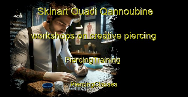 Skinart Ouadi Qannoubine workshops on creative piercing | #PiercingTraining #PiercingClasses #SkinartTraining-Lebanon