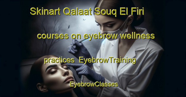Skinart Qalaat Souq El Firi courses on eyebrow wellness practices | EyebrowTraining | EyebrowClasses | SkinartTraining-Lebanon