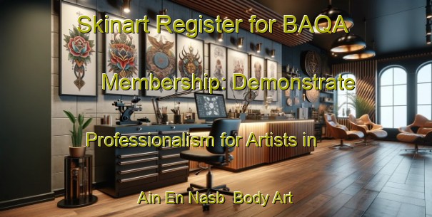 Skinart Register for BAQA Membership: Demonstrate Professionalism for Artists in Ain En Nasb | Body Art Qualification Authority | BAQA-Lebanon