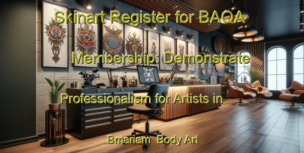 Skinart Register for BAQA Membership: Demonstrate Professionalism for Artists in Bmariam | Body Art Qualification Authority | BAQA-Lebanon