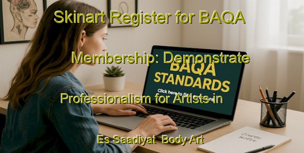 Skinart Register for BAQA Membership: Demonstrate Professionalism for Artists in Es Saadiyat | Body Art Qualification Authority | BAQA-Lebanon