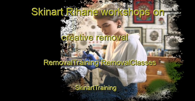 Skinart Rihane workshops on creative removal | #RemovalTraining #RemovalClasses #SkinartTraining-Lebanon