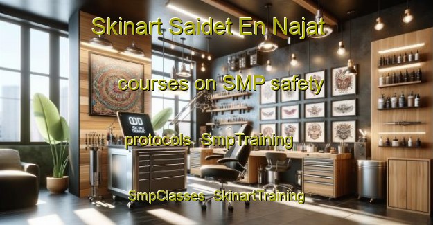 Skinart Saidet En Najat courses on SMP safety protocols | SmpTraining | SmpClasses | SkinartTraining-Lebanon
