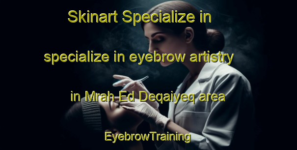 Skinart Specialize in specialize in eyebrow artistry in Mrah Ed Deqaiyeq area | EyebrowTraining | EyebrowClasses | SkinartTraining-Lebanon