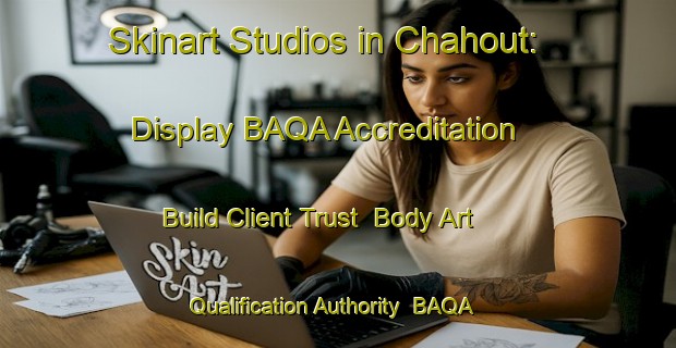 Skinart Studios in Chahout: Display BAQA Accreditation - Build Client Trust | Body Art Qualification Authority | BAQA-Lebanon