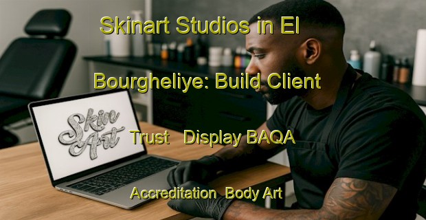 Skinart Studios in El Bourgheliye: Build Client Trust - Display BAQA Accreditation | Body Art Qualification Authority | BAQA-Lebanon