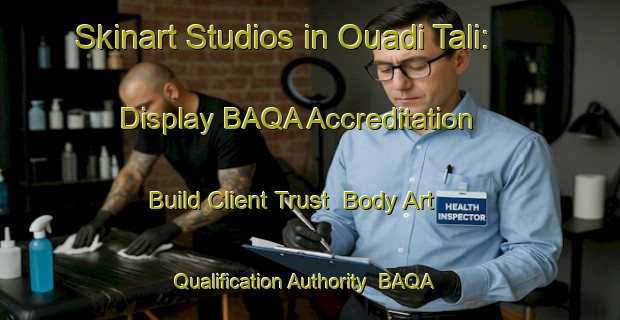Skinart Studios in Ouadi Tali: Display BAQA Accreditation - Build Client Trust | Body Art Qualification Authority | BAQA-Lebanon