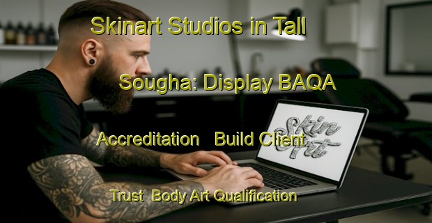 Skinart Studios in Tall Sougha: Display BAQA Accreditation - Build Client Trust | Body Art Qualification Authority | BAQA-Lebanon