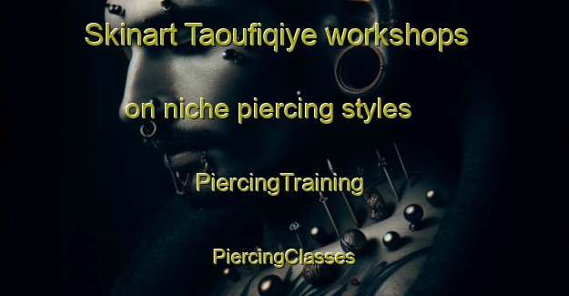 Skinart Taoufiqiye workshops on niche piercing styles | #PiercingTraining #PiercingClasses #SkinartTraining-Lebanon