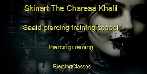 Skinart The Chareaa Khalil Saaid piercing training school | PiercingTraining | PiercingClasses | SkinartTraining-Lebanon
